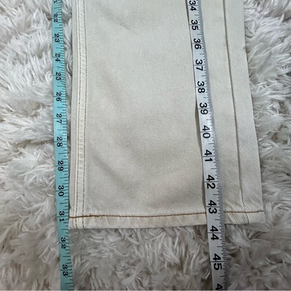 Good American Good 90’s Icon Straight Leg Jeans in Bone001 NWT - Picture 16 of 16